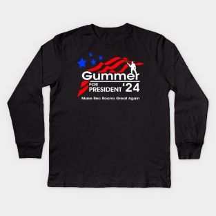 Gummer for President 2024 Kids Long Sleeve T-Shirt